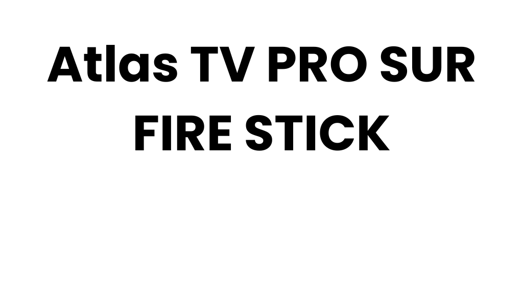 fire tv stick